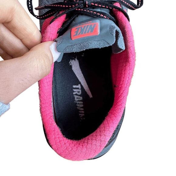 Nike Metcon 3 Womens Gray Pink Crosssfit Cross Training Athletic Sneakers Sz 9 - Picture 4 of 9